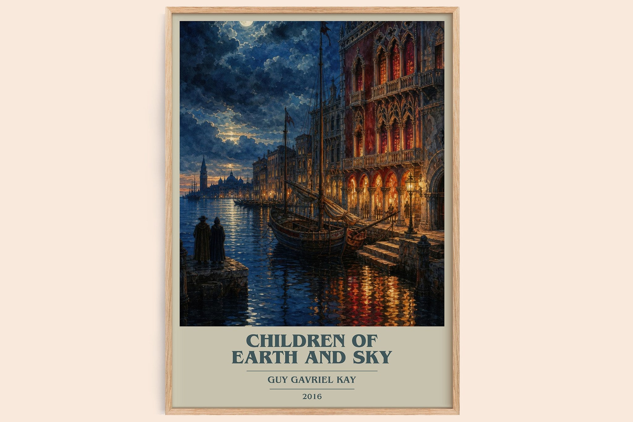 Children of Earth and Sky Book Cover Poster by Guy Gavriel Kay