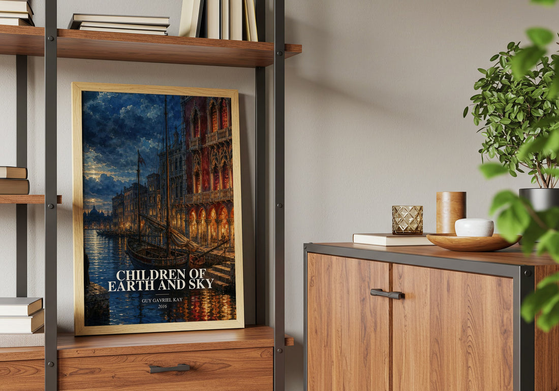Children of Earth and Sky book watercolour illustration paper finish options – matte satin gloss