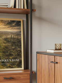 Lord Foul's Bane book watercolour illustration paper finish options – matte satin gloss