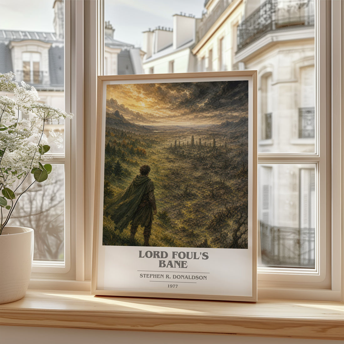 Lord Foul's Bane book cover poster colour and style options – Stephen R. Donaldson book art