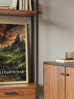 The Illearth War book watercolour illustration paper finish options – matte satin gloss