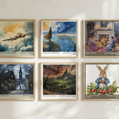 The Illearth War literary art print colour and style options – Stephen R. Donaldson book art