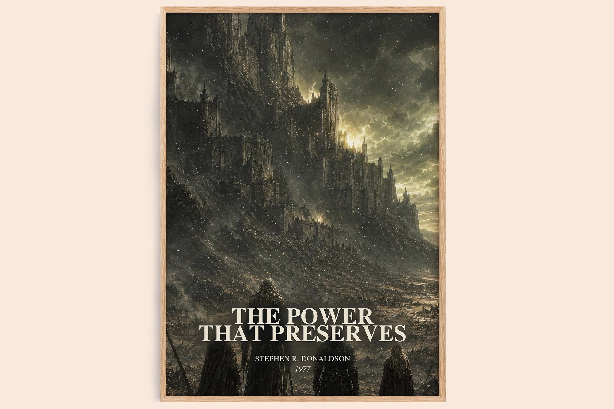 Power That Preserves Book Watercolour Illustration by S. Donaldson