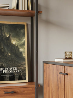 The Power That Preserves book watercolour illustration paper finish options – matte satin gloss