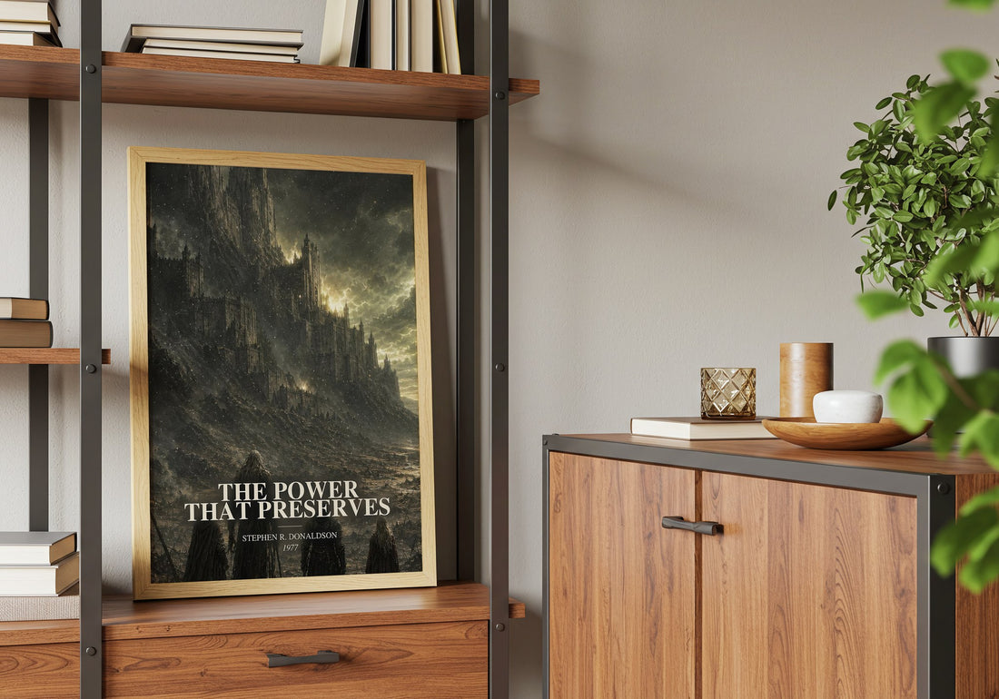 The Power That Preserves book watercolour illustration paper finish options – matte satin gloss