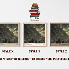 The Power That Preserves literary print in frame leaning in hallway – fantasy wall art