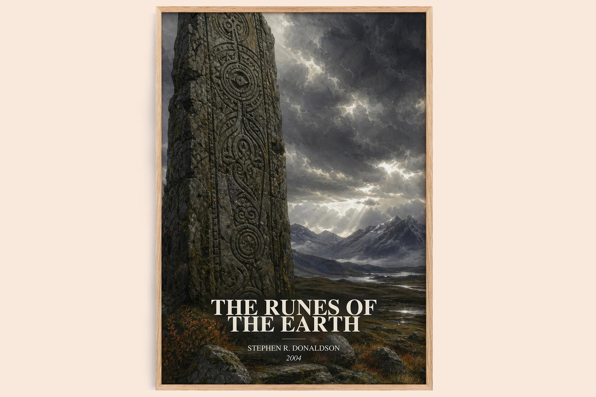 Runes of the Earth Book Watercolour Illustration by S. Donaldson