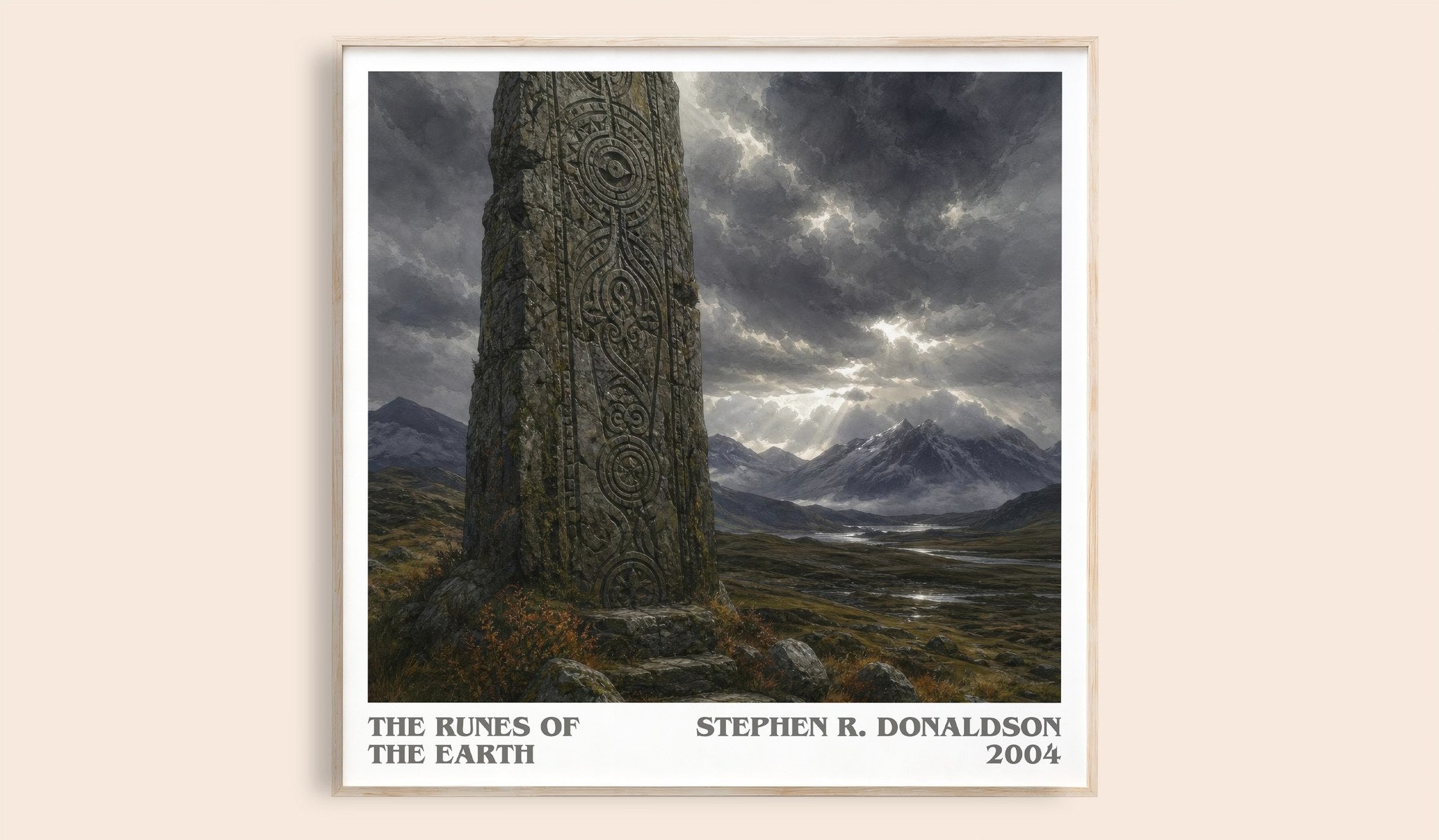 The Runes of the Earth Literary Art Print by Stephen R. Donaldson