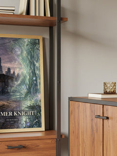 Summer Knight book watercolour illustration paper finish options – matte satin gloss