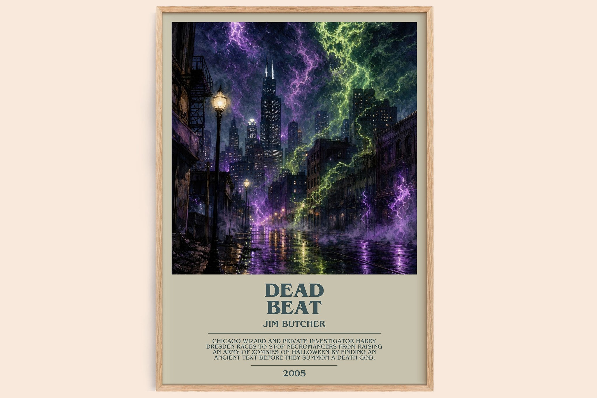 Dead Beat Bookish Wall Art by Jim Butcher