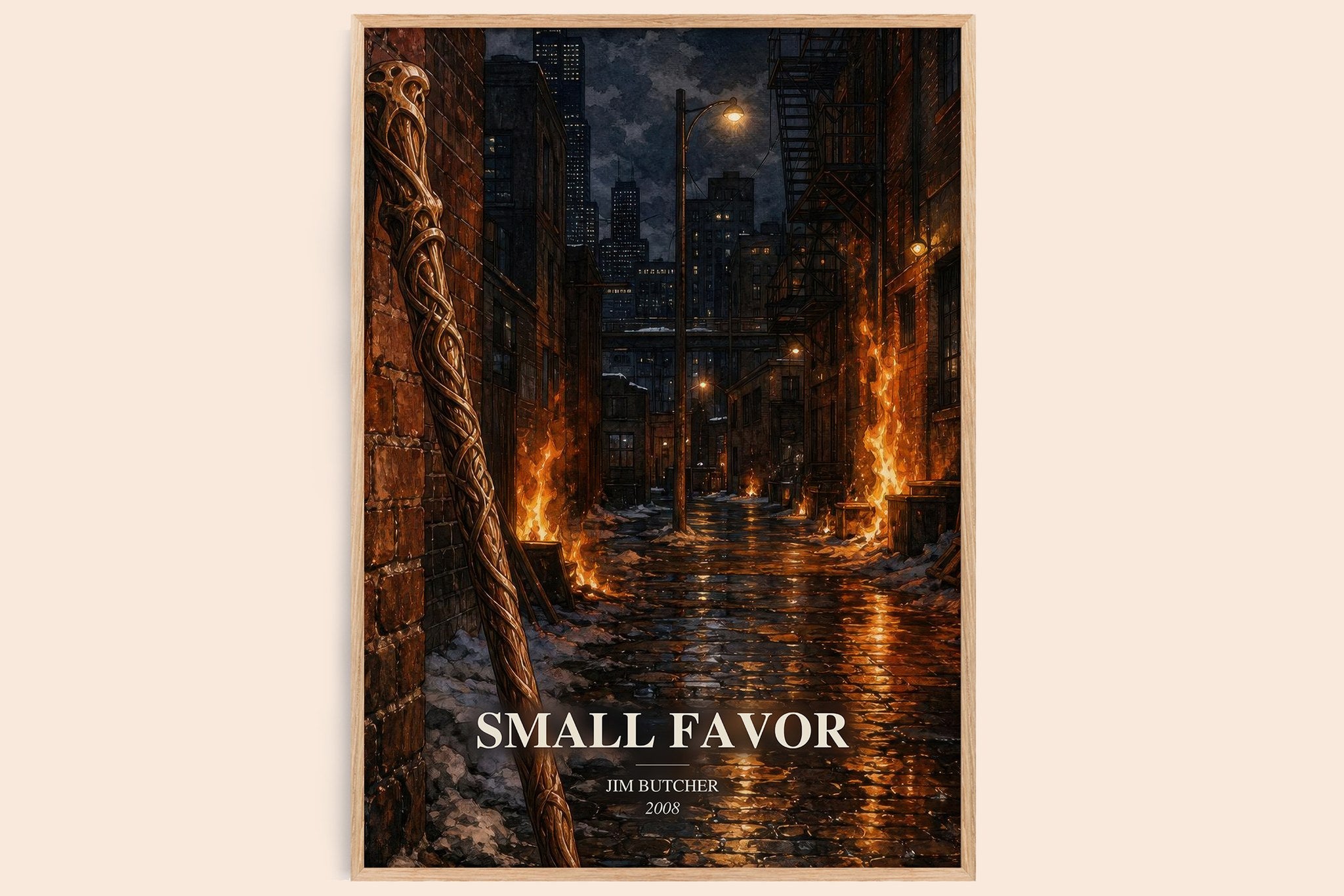 Small Favor Book Watercolour Illustration by Jim Butcher