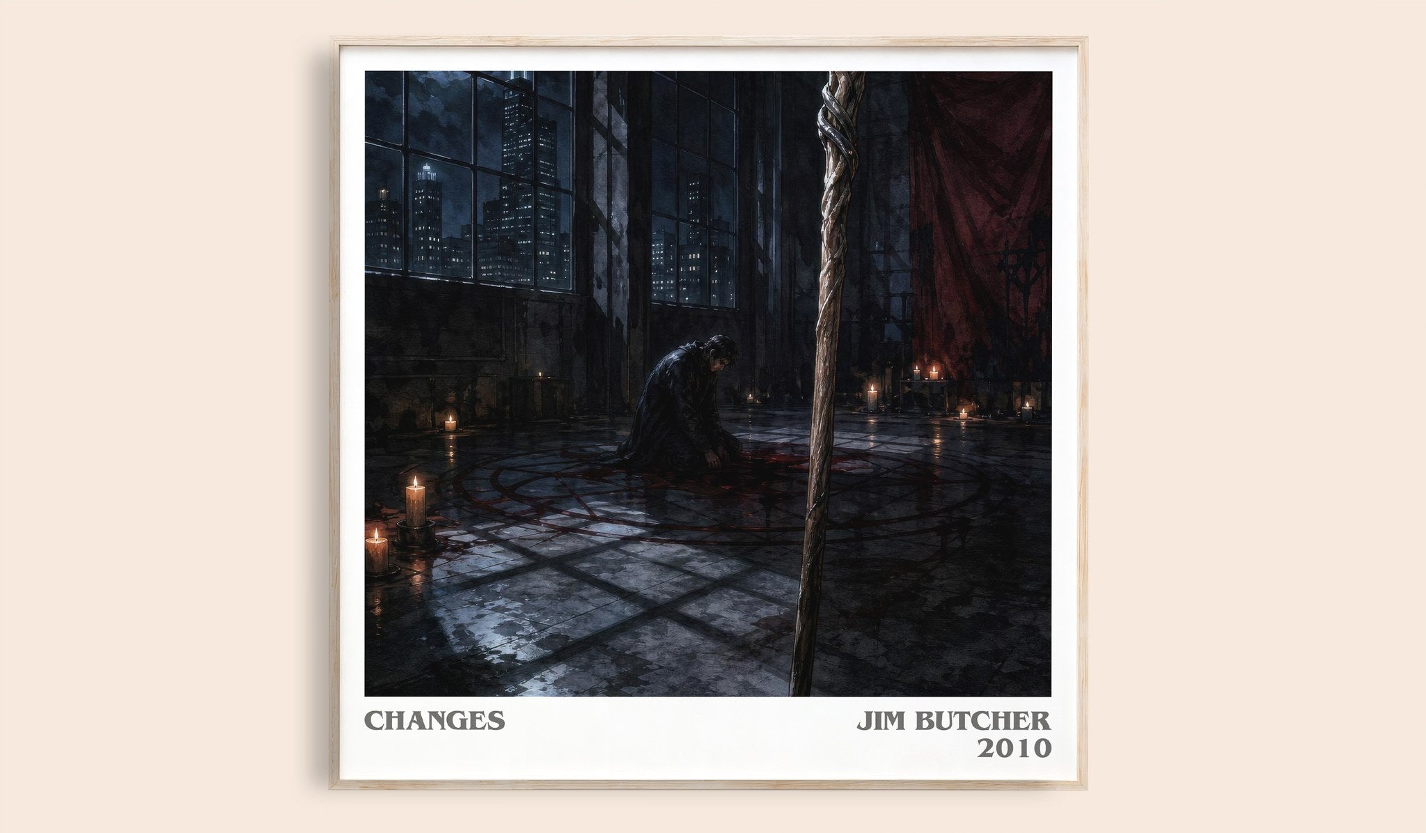Changes Literary Art Print by Jim Butcher