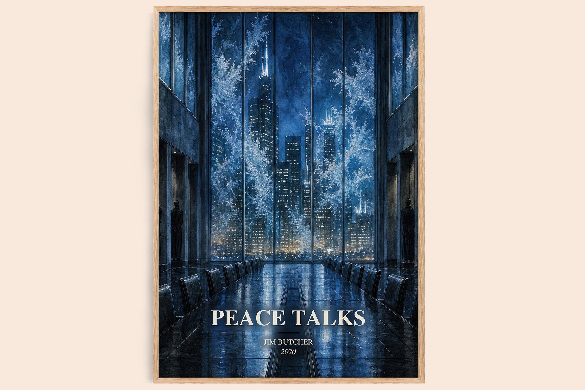 Peace Talks Book Watercolour Illustration by Jim Butcher