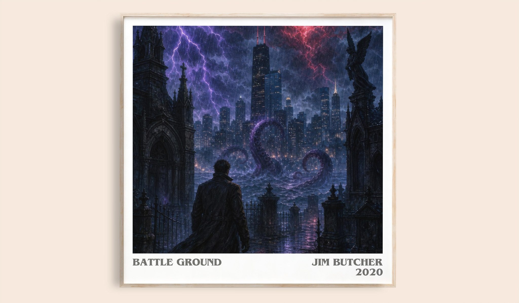 Battle Ground Literary Art Print by Jim Butcher