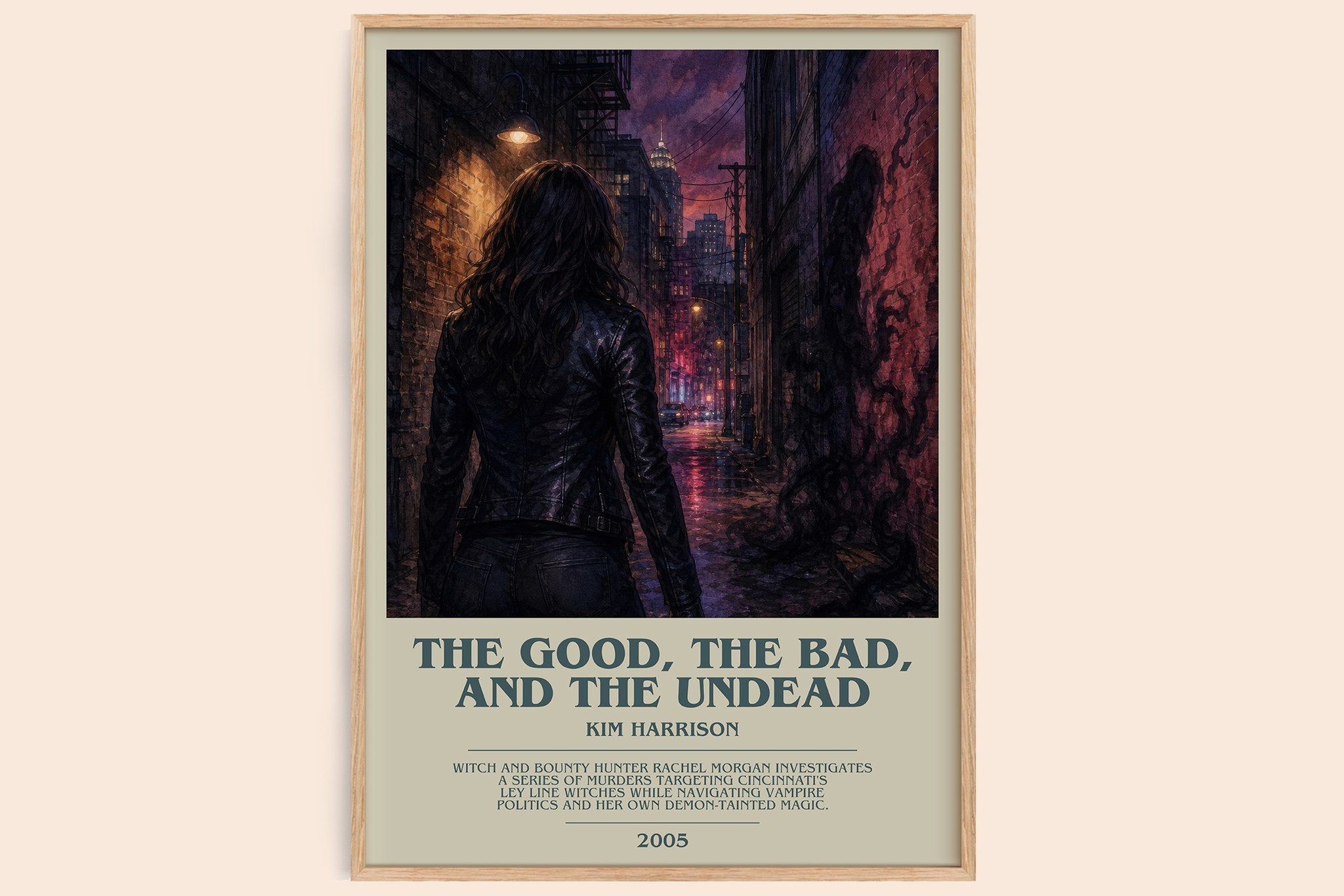 The Good, the Bad, and the Undead Bookish Wall Art by Kim Harrison