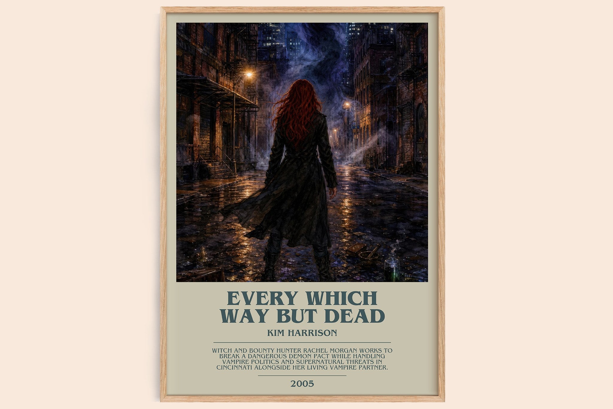 Every Which Way But Dead Bookish Wall Art by Kim Harrison