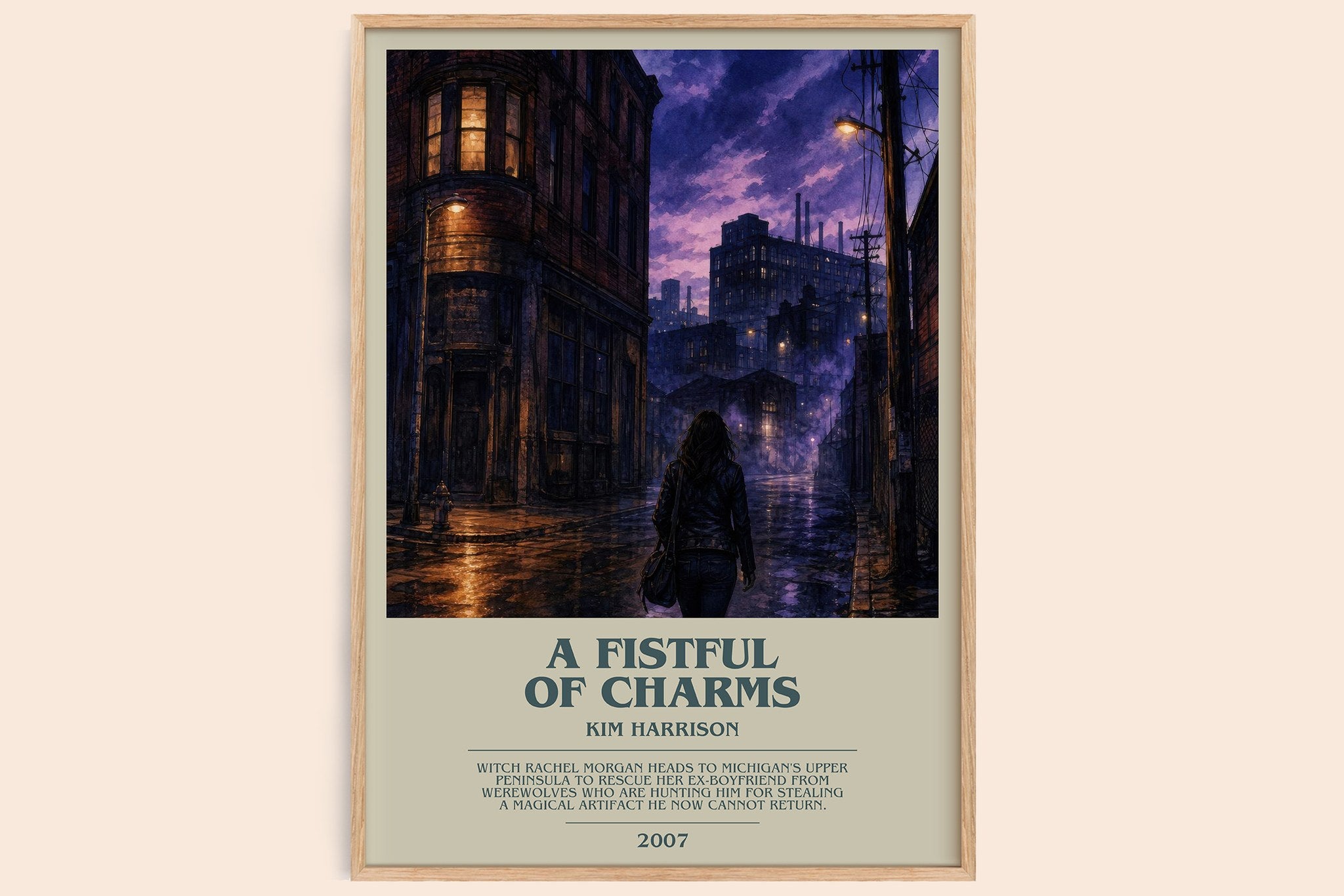 A Fistful of Charms Bookish Wall Art by Kim Harrison