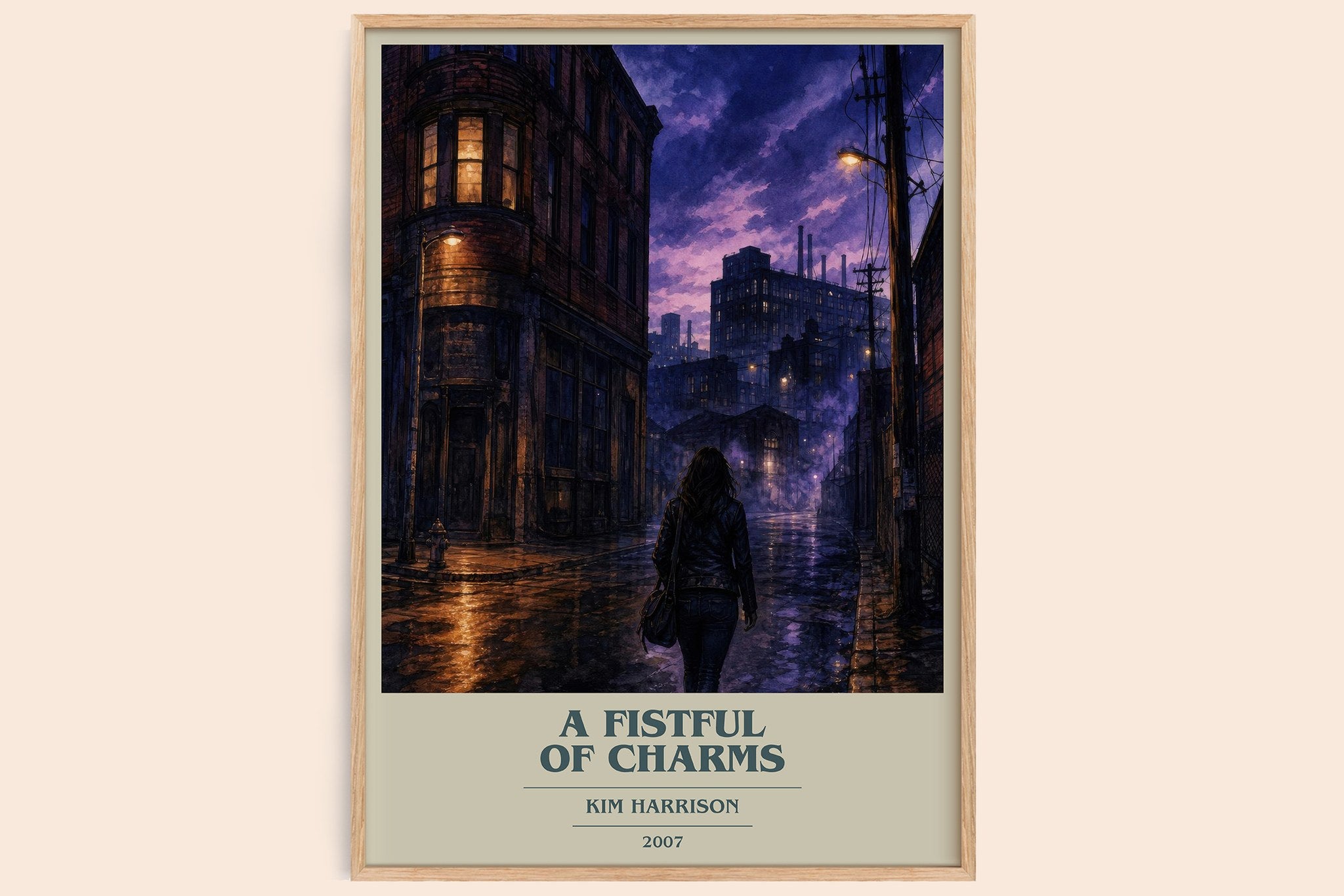 A Fistful of Charms Book Cover Poster by Kim Harrison