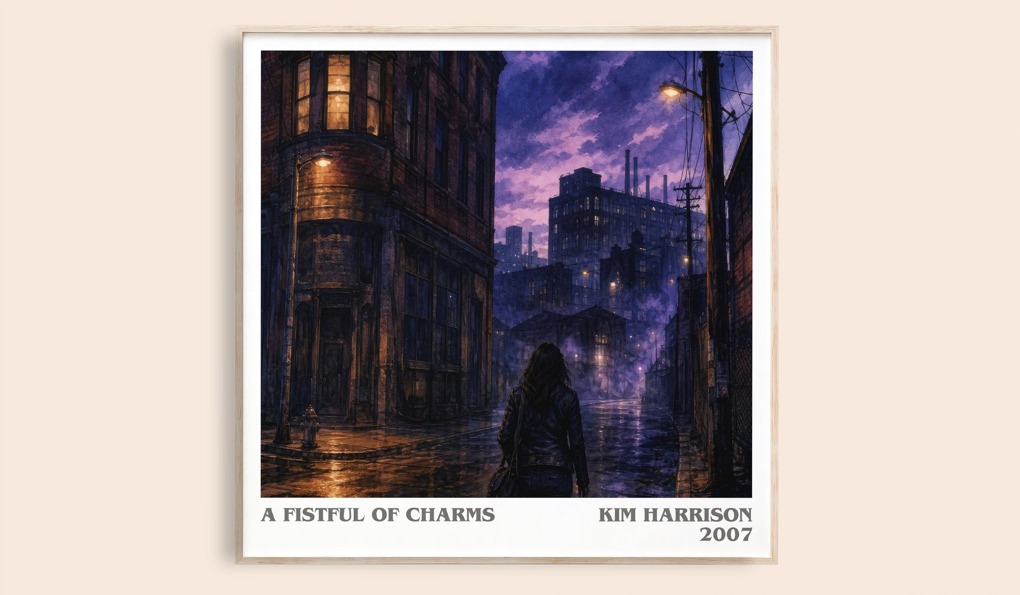 A Fistful of Charms Literary Art Print by Kim Harrison