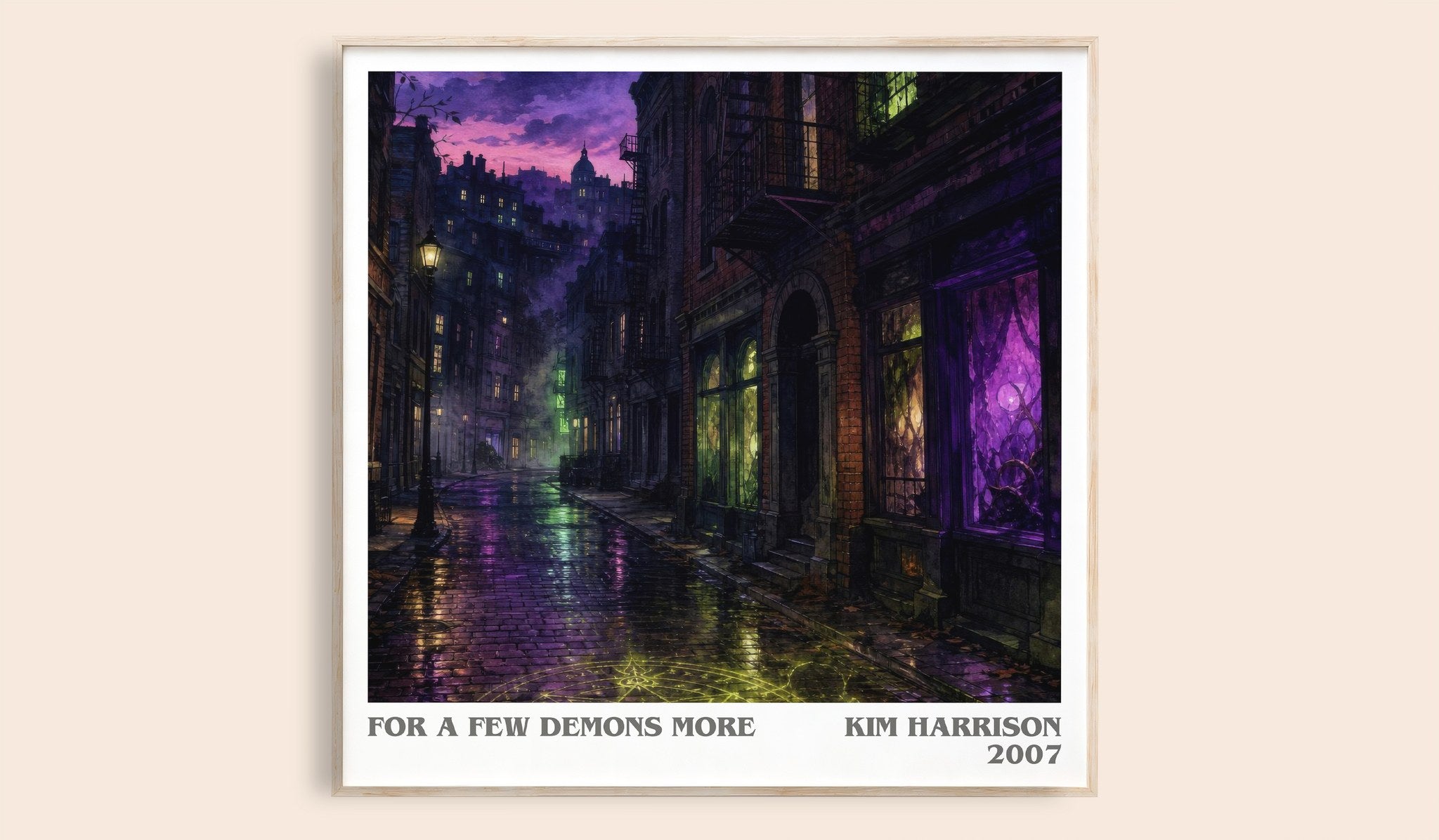 For a Few Demons More Literary Art Print by Kim Harrison