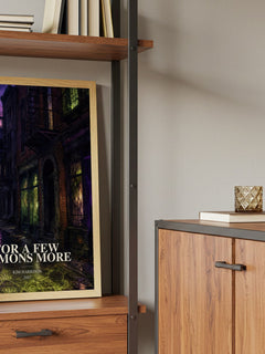 For a Few Demons More book watercolour illustration paper finish options – matte satin gloss