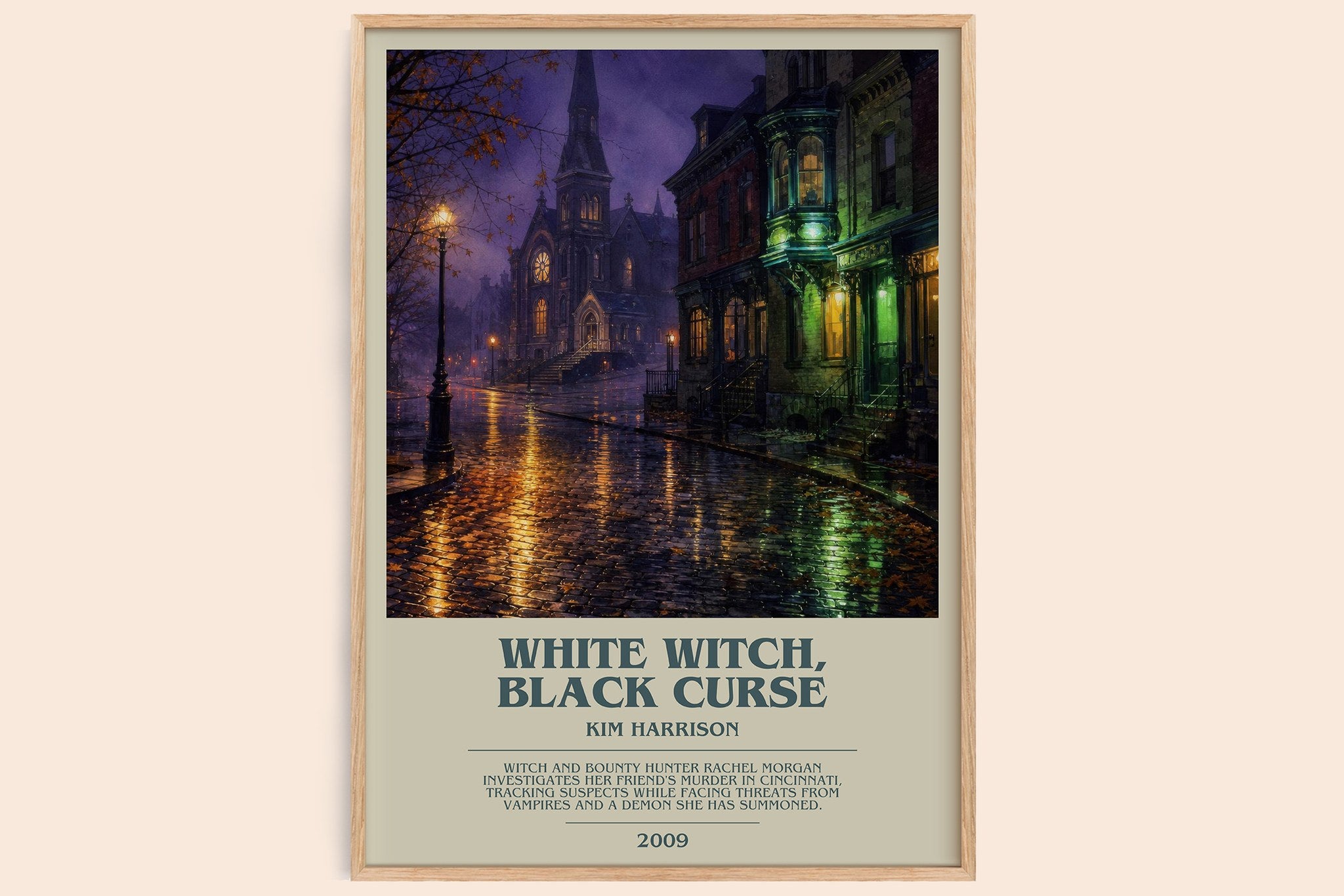 White Witch, Black Curse Bookish Wall Art by Kim Harrison