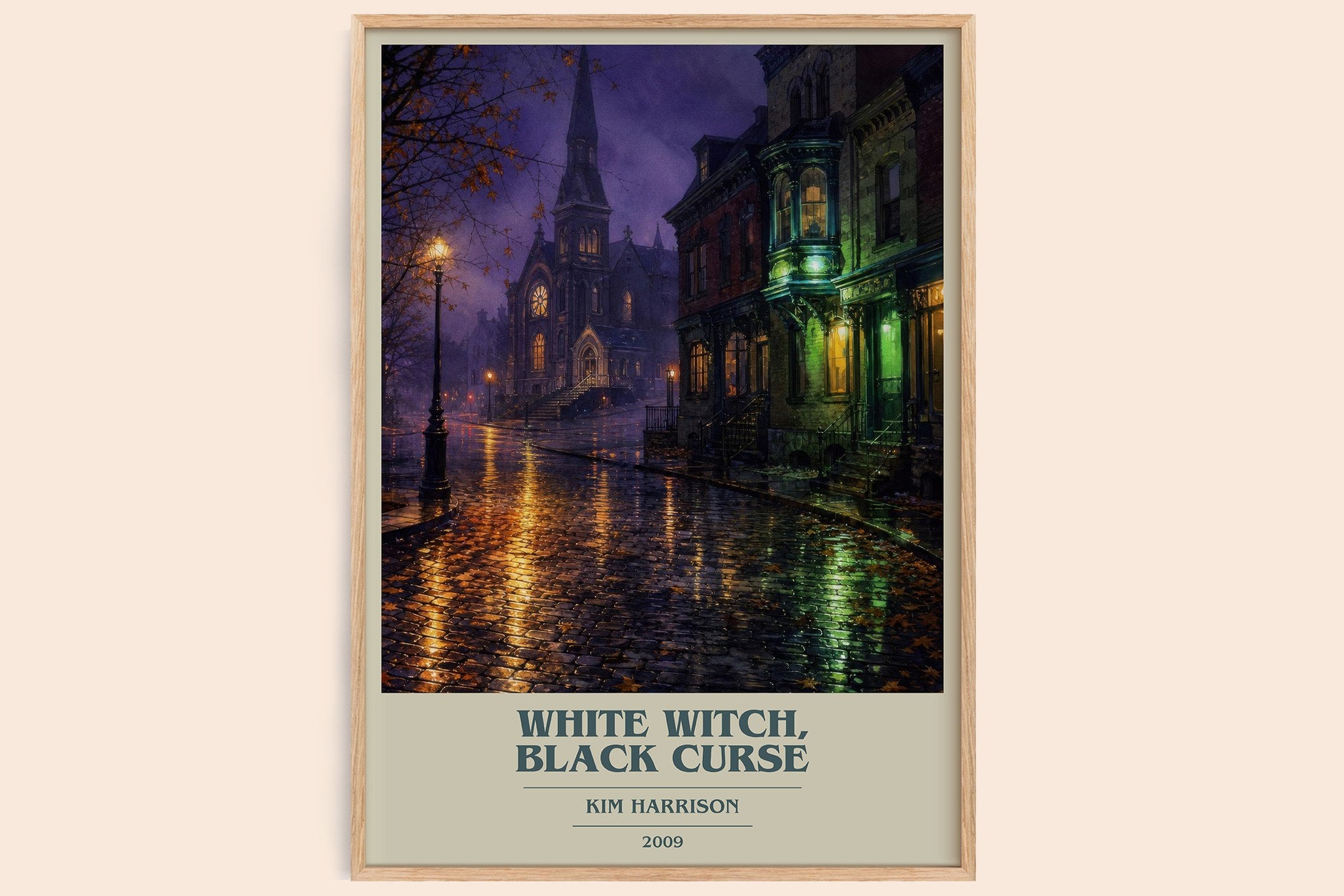 White Witch, Black Curse Book Cover Poster by Kim Harrison