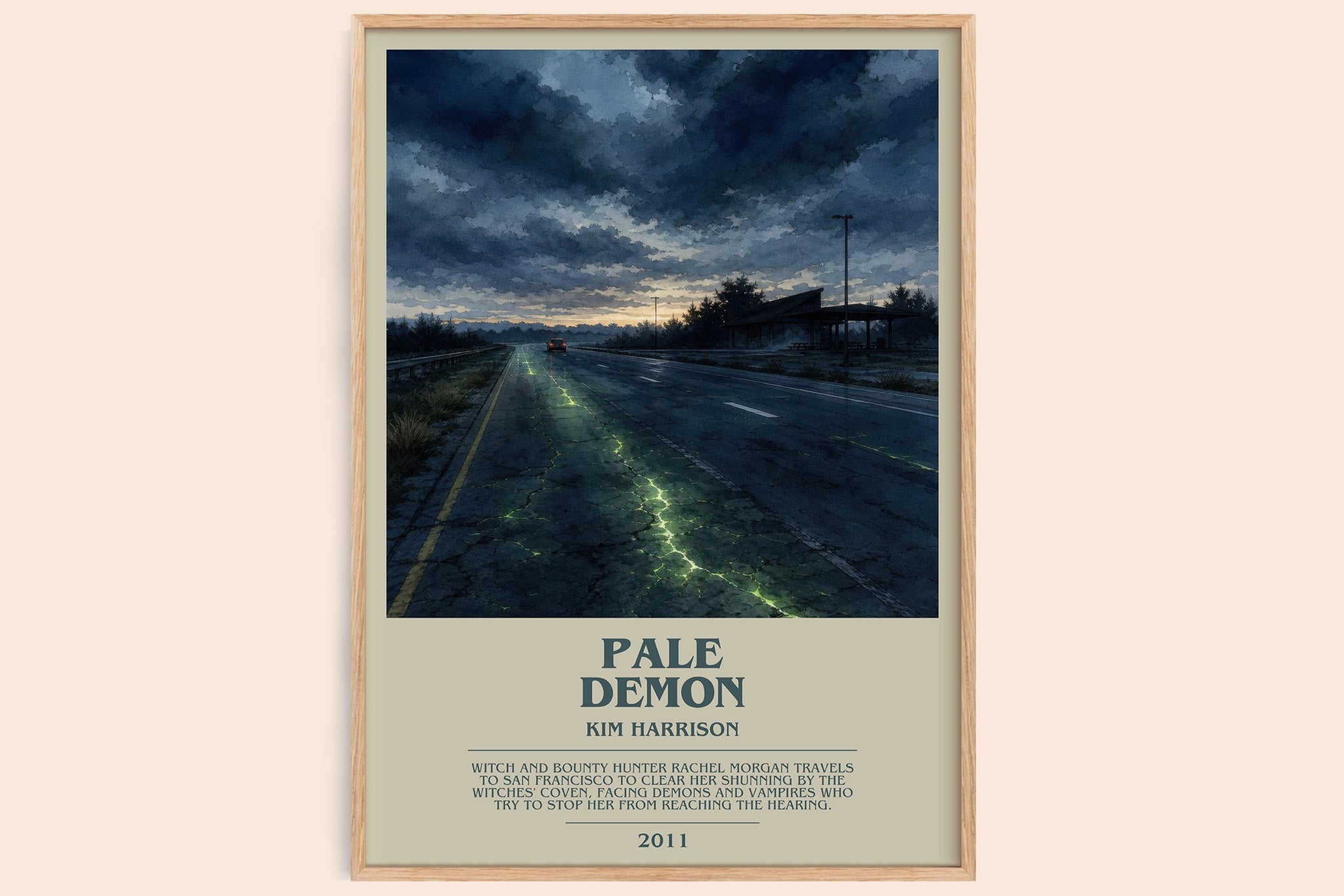 Pale Demon Bookish Wall Art by Kim Harrison