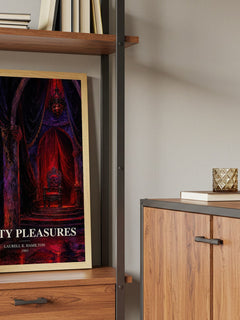 Guilty Pleasures book watercolour illustration paper finish options – matte satin gloss