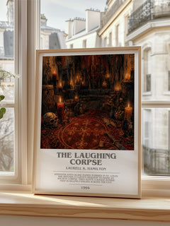 The Laughing Corpse bookish poster colour and style options – Laurell K. Hamilton book art