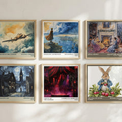 Circus of the Damned literary art print colour and style options – Laurell K. Hamilton book art