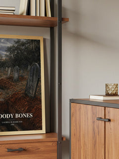 Bloody Bones book watercolour illustration paper finish options – matte satin gloss