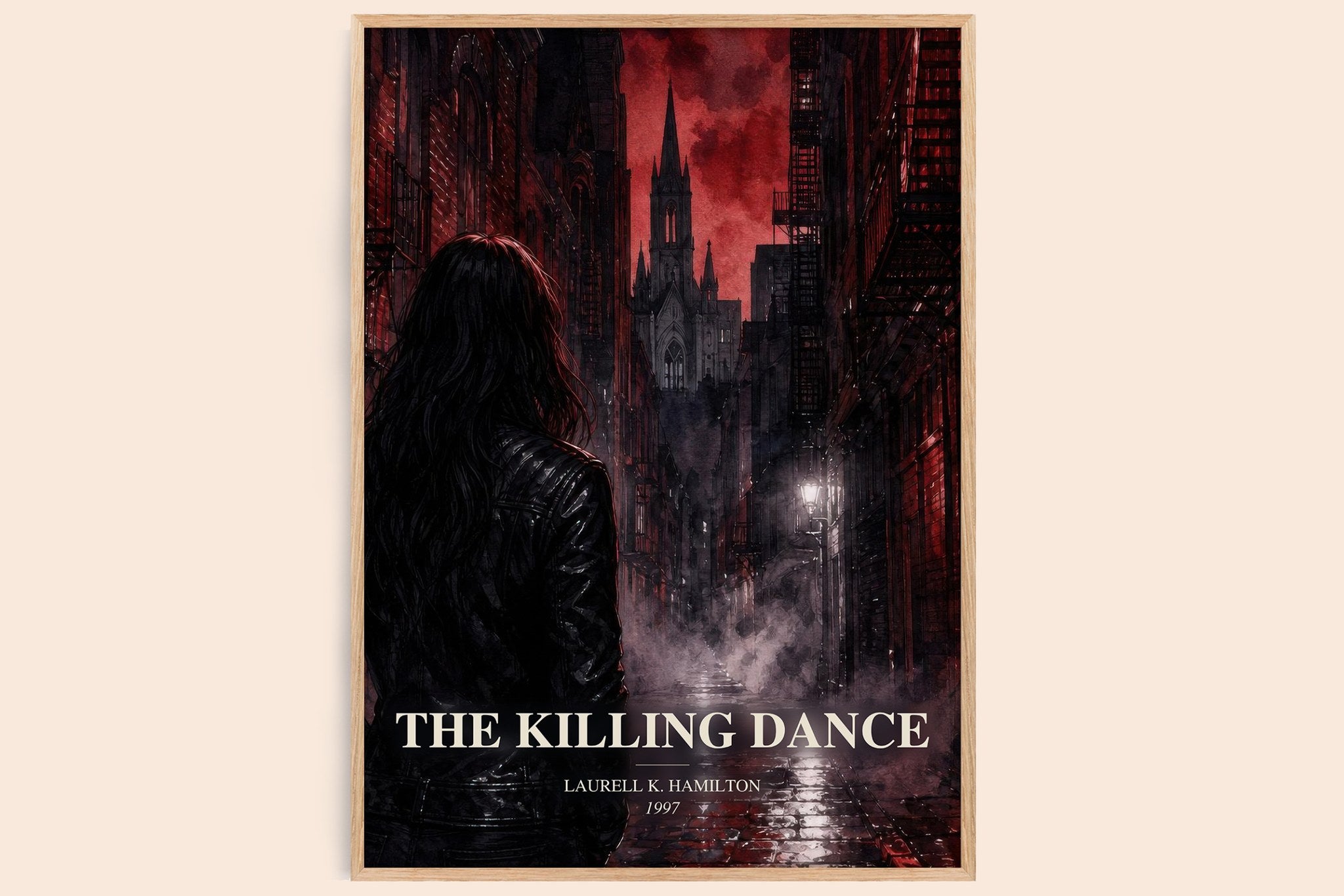 The Killing Dance Book Watercolour Illustration by Laurell K. Hamilton