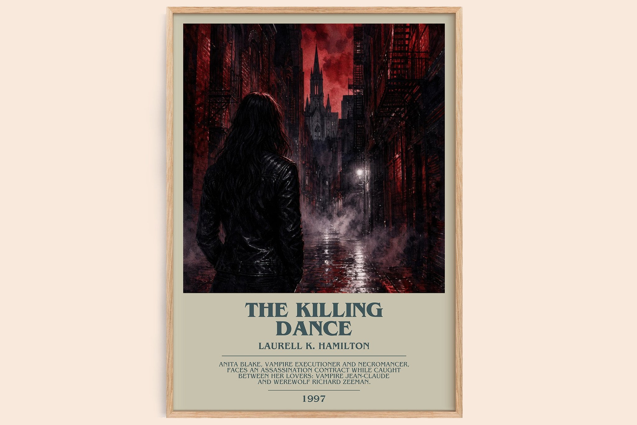 The Killing Dance Bookish Wall Art by Laurell K. Hamilton