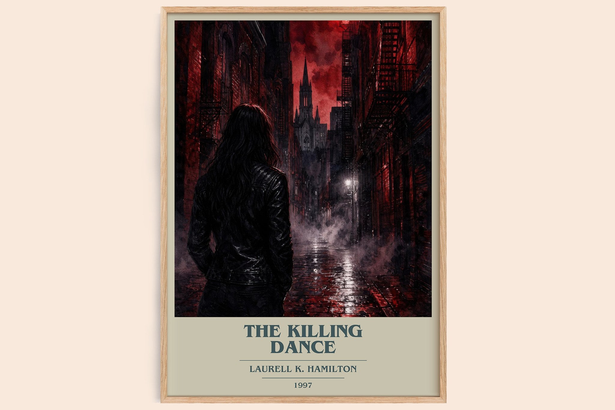 The Killing Dance Book Cover Poster by Laurell K. Hamilton