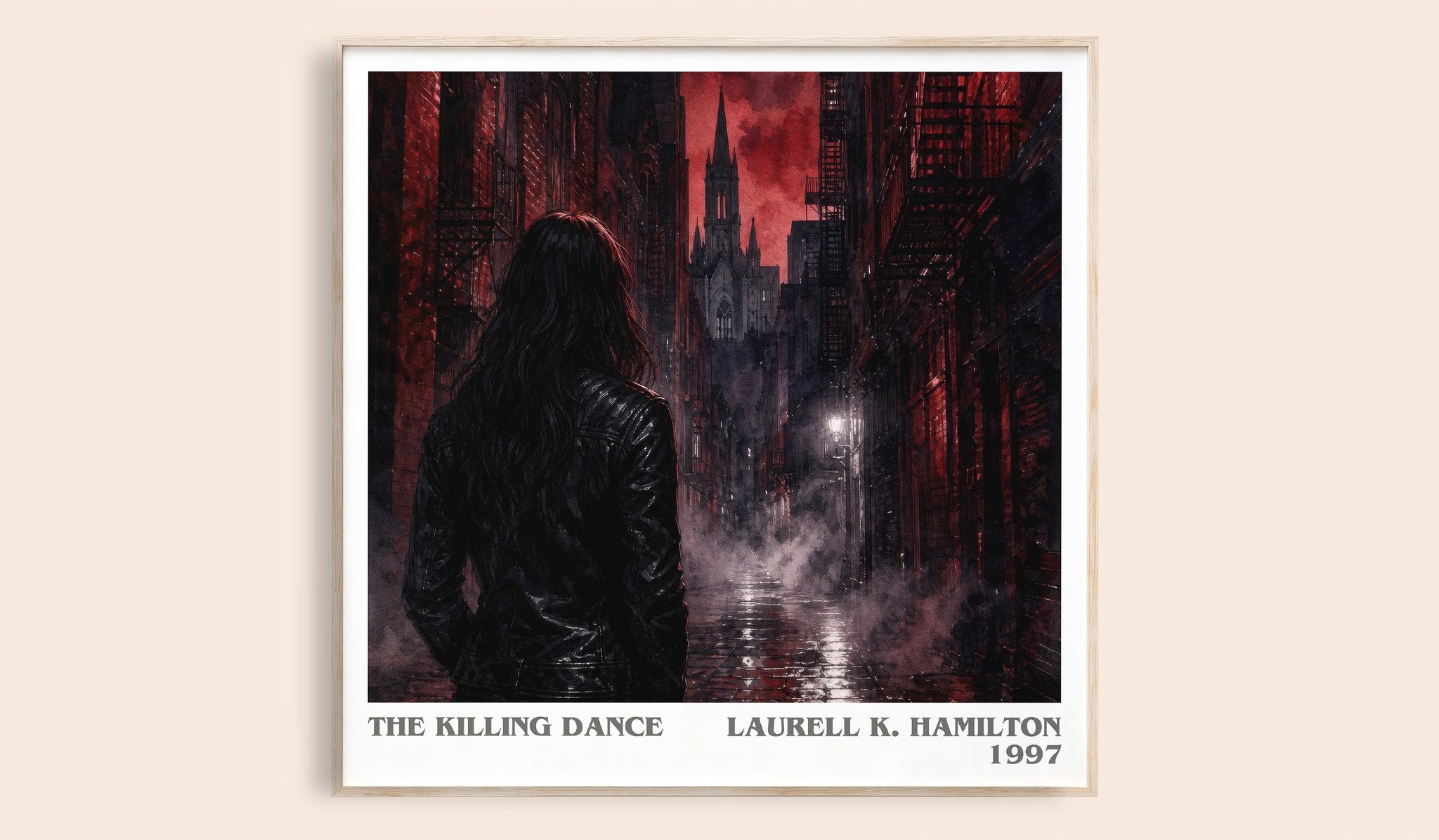 The Killing Dance Literary Art Print by Laurell K. Hamilton