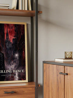 The Killing Dance book watercolour illustration paper finish options – matte satin gloss