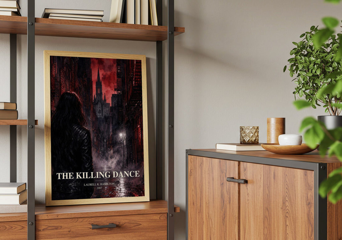 The Killing Dance book watercolour illustration paper finish options – matte satin gloss