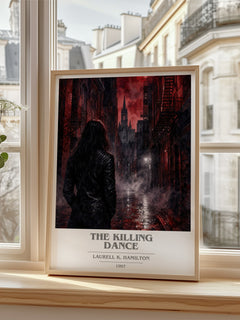 The Killing Dance book cover poster colour and style options – Laurell K. Hamilton book art