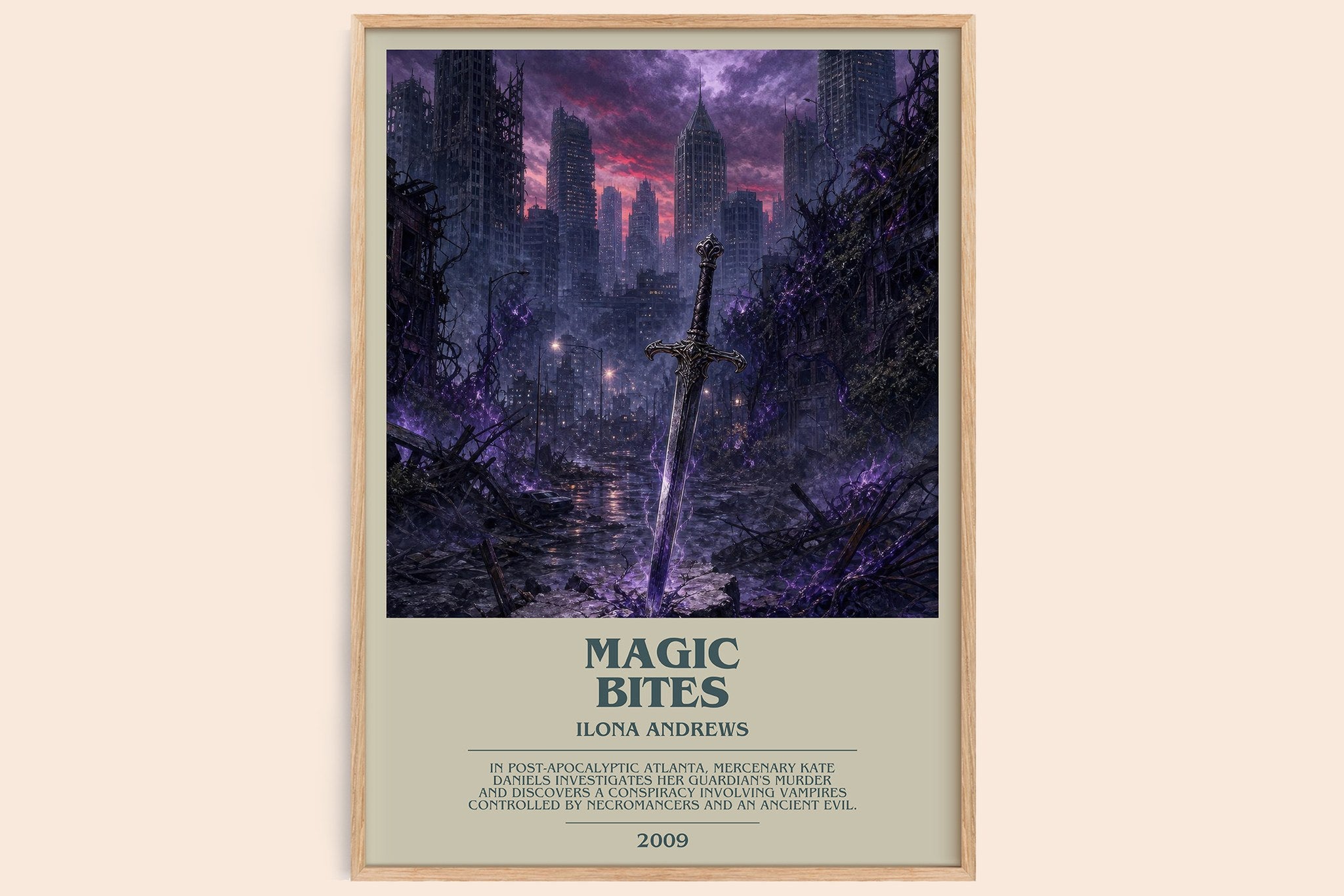Magic Bites Bookish Wall Art by Ilona Andrews