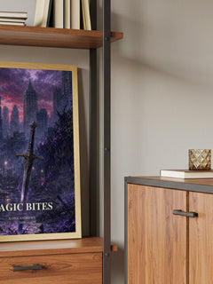 Magic Bites book watercolour illustration paper finish options – matte satin gloss