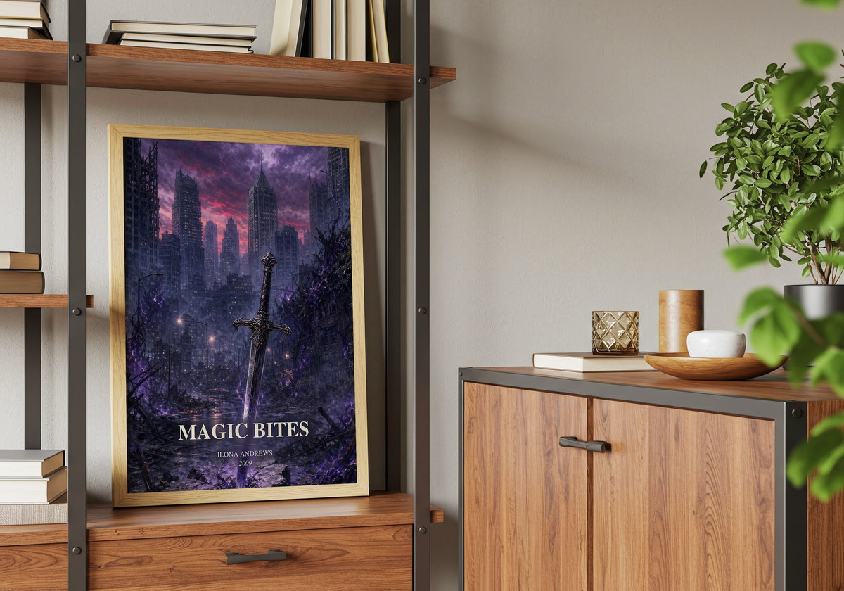 Magic Bites book watercolour illustration paper finish options – matte satin gloss