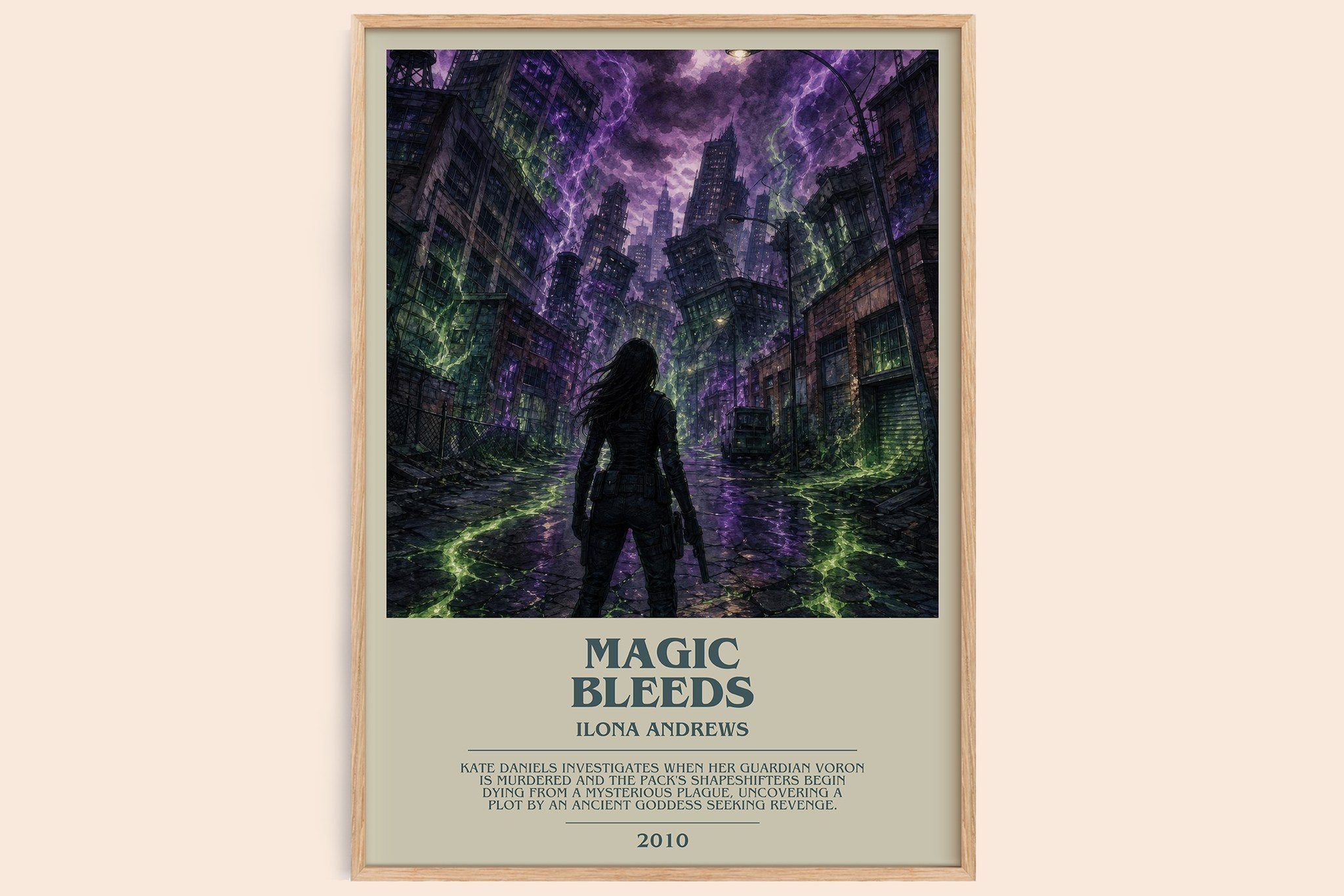 Magic Bleeds Bookish Wall Art by Ilona Andrews