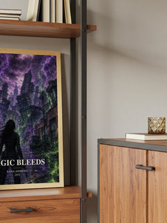 Magic Bleeds book watercolour illustration paper finish options – matte satin gloss