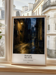 Magic Slays book cover poster colour and style options – Ilona Andrews book art