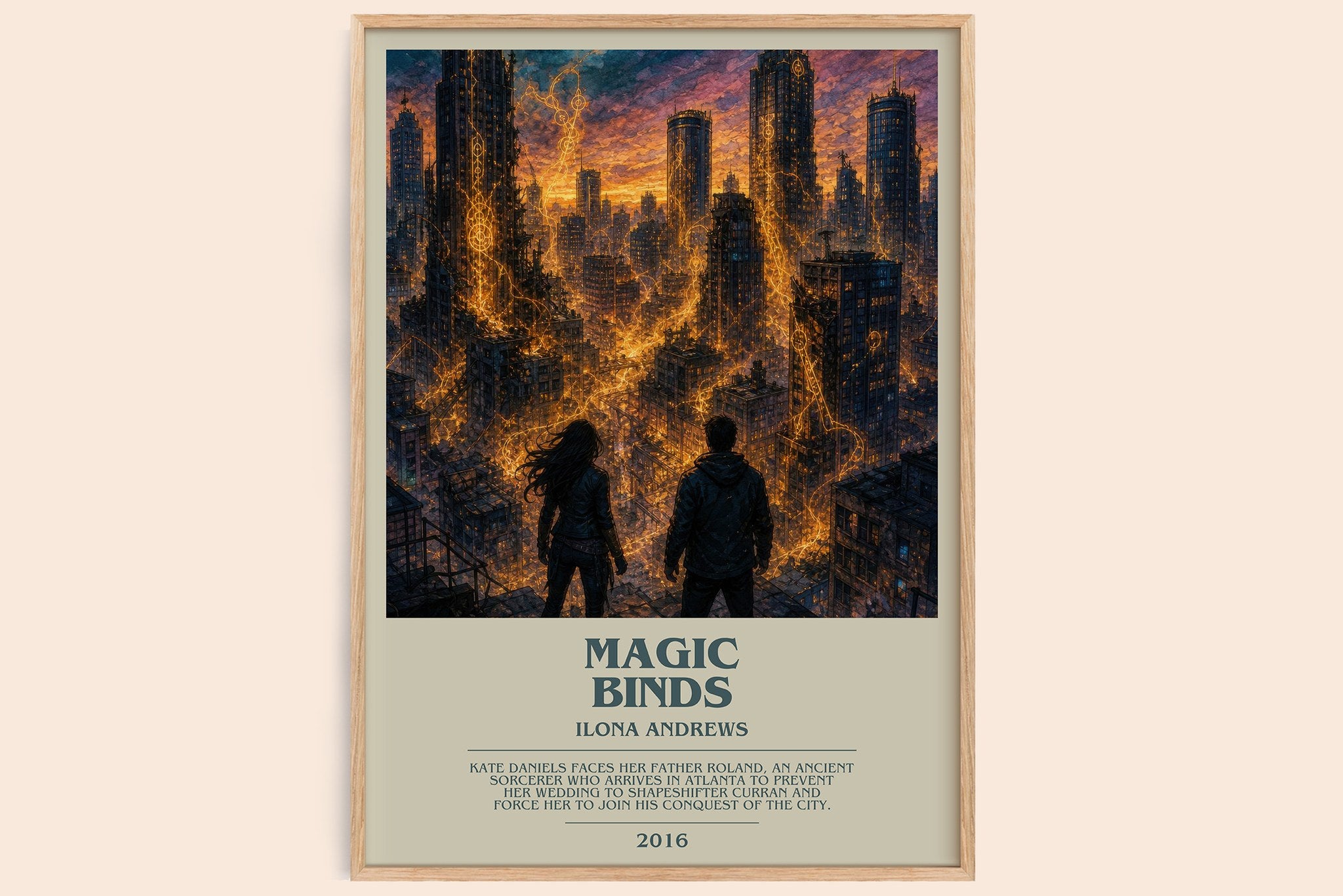Magic Binds Bookish Wall Art by Ilona Andrews