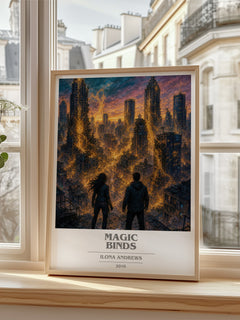 Magic Binds book cover poster colour and style options – Ilona Andrews book art