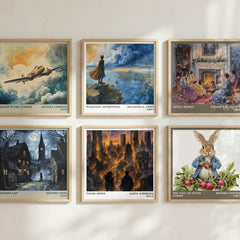 Magic Binds literary art print colour and style options – Ilona Andrews book art