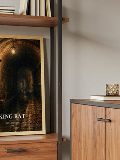 King Rat book watercolour illustration paper finish options – matte satin gloss