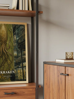 Kraken book watercolour illustration paper finish options – matte satin gloss